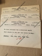 Vintage 1930s wool for sale  CHORLEY