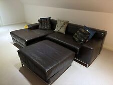 Large brown leather for sale  SEVENOAKS