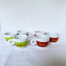 Espresso cups illy for sale  Barrington
