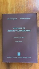 Appunti diritto commerciale usato  Roma