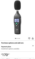 Mini sound decibel for sale Mini sound decibel for sale  HARLOW