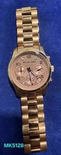Relógio feminino Michael Kors MK5128 Runway ouro rosa aço inoxidável, usado comprar usado  Enviando para Brazil