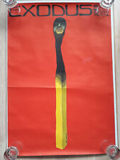 Używany, EXODUS - oryginalny plakat Jan SAWKA Teatr Poster 1974 WYPRZEDAŻ na sprzedaż  PL
