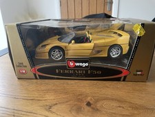 Bburago ferrari gold for sale  CHESTER
