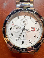 Usado, Relógio masculino Tommy Hilfiger 1790738 TH 119.1.27.1033 44MM aço inoxidável comprar usado  Enviando para Brazil
