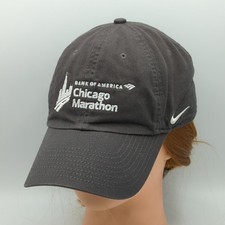 Usado, Boné de corrida Bank Of America Chicago Marathon Nike Heritage86 cinza escuro comprar usado  Enviando para Brazil