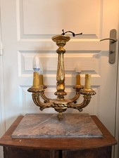 Ancien lustre doré d'occasion  Caen