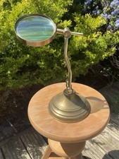 Brass adjustable magnifying for sale  WREXHAM