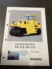 Baumaschinen prospekte bomag gebraucht kaufen  Neumagen-Dhron