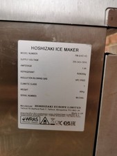 Hoshizaki fm80e ice for sale  GODALMING
