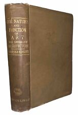 Usado, 1881, 1st Ed, THE NATURE AND FUNCTION OF ART, ARCHITECTURE, by LEOPOLD EIDLITZ comprar usado Usado, 1881, 1st Ed, THE NATURE AND FUNCTION OF ART, ARCHITECTURE, by LEOPOLD EIDLITZ comprar usado  Enviando para Brazil