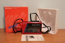 Sony walkman red for sale  BANGOR