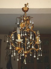 Joli lustre pampilles d'occasion  Mazan