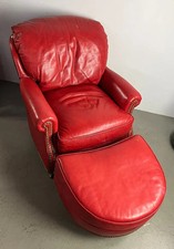 Red leather hancock for sale  West Palm Beach