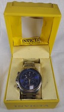 Não testado - Invicta Men s 10301 Specialty cronógrafo mostrador azul relógio de aço comprar usado  Enviando para Brazil