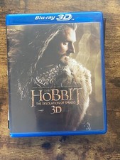 THE HOBBIT THE DESOLATION OF SMAUG  BLU RAY 3D + BLU RAY+DVD comprar usado  Enviando para Brazil