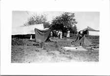 Escoteiros local acampamento tenda década de 1930? Foto instantânea Family People P&B 3,25 x 5" comprar usado  Enviando para Brazil