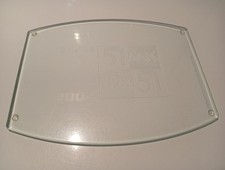 Plateau verre pastis d'occasion  Gray