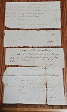 1823 1832 handwritten for sale  La Grange