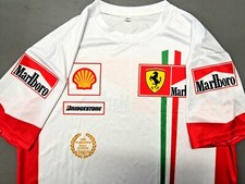 Camisa masculina Ferrari Marlboro 2007 F1 Team estilo piloto Kimi Champion F1 edição, usado comprar usado  Enviando para Brazil