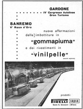 Pubbl.1952 pirelli sapsa usato  Biella