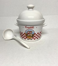Vintage 2000 Campbell's Soup Tureen com concha comprar usado  Enviando para Brazil