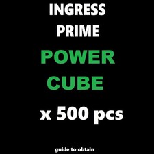 Używany, Prowadnica do INGRESS PRIME: Power Cube L8 - 500 szt na sprzedaż  Wysyłka do Poland