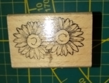 Holz stempel blüten gebraucht kaufen  Essen