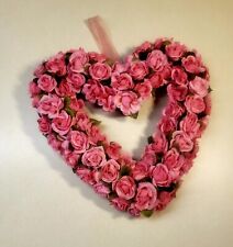 Wreath pink heart for sale  San Antonio
