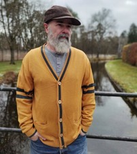 Strickjacke cardigan vintageja gebraucht kaufen  Unterschleißheim