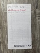 Zugbegleiter reiseplan 656 gebraucht kaufen  Cremlingen