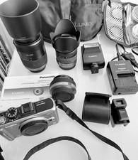 Panasonic lumix zubehörpaket gebraucht kaufen  Berlin