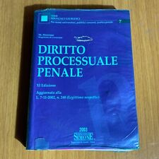 Diritto processuale penale usato  Morro d'Oro