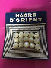 Carte boutons nacre d'occasion  Confolens