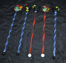 Art glass swizzle for sale  Georgetown