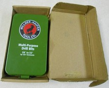 Millner-Haufen 13 peças conjunto de brocas multiuso 1/8"-1/2" com estojo comprar usado  Enviando para Brazil
