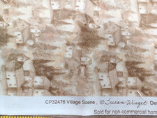 Village scene brown for sale  Essex