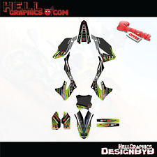 Adesivos adesivos gráficos Fit Kawasaki KXF 450 KX450F 2019-up equipe de corrida preta  comprar usado  Enviando para Brazil