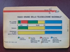 Rara scheda sip usato  Italia