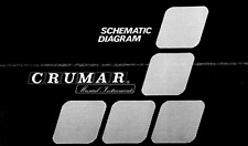 Crumar schematic diagram usato  Vanzaghello