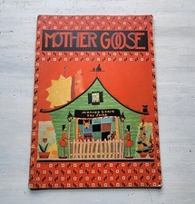 Vintage Mãe Ganso Loja de Brinquedos Livro Infantil 1932 Saalfield comprar usado  Enviando para Brazil