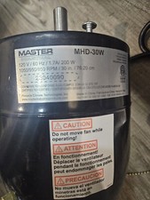 Usado, Motor de ventilador de substituição Master Industrial MHD-30W 120V 2.5 Amp 30" comprar usado  Enviando para Brazil