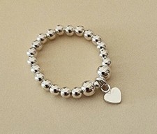 Sterling silver beaded for sale  KING'S LYNN