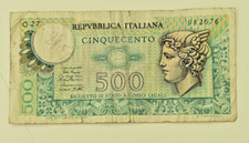 500 lire carta usato  Pieve a Nievole