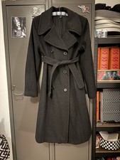 Mantel wollmantel tailliert gebraucht kaufen  Nürnberg