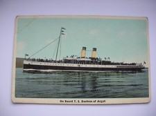 Duchess argyll clyde for sale  FALKIRK