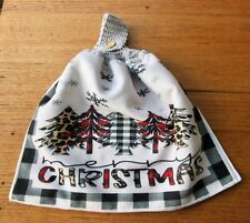 Presente de Natal TOALHA DE MÃO/TOALHA DE CHÁ Topper de crochê comprar usado  Enviando para Brazil