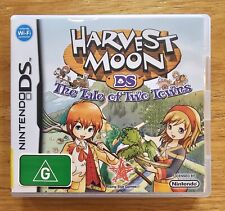 Harvest moon DS the tale of two cities VGC AUSPAL Nintendo DS NDS 2DS completo comprar usado  Enviando para Brazil