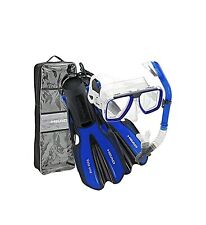 Conjunto de Snorkel Head Tarpon Barracuda Volo – Máscara, Barbatanas, Snorkel Dry Top e Bolsa, usado comprar usado  Enviando para Brazil