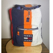 Mochila Tommy Hilfiger Tommy Jeans Color Block Fuzzy comprar usado  Enviando para Brazil